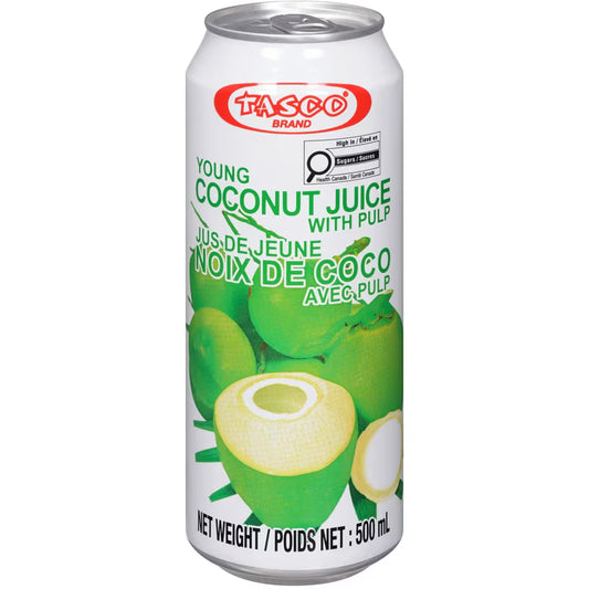 Tasco Brand Coconut Juice With Pulp 500 ml
