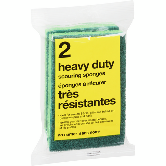 No Name Heavy Duty Scouring Sponges