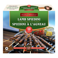 Marc Angelo Frozen Halal Lamb Spiedini	50 x 20 g