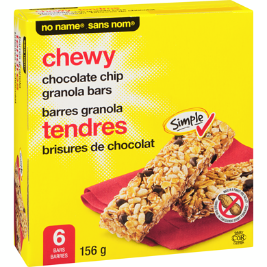 No name Chewy Chocolate Chip Granola Bar
