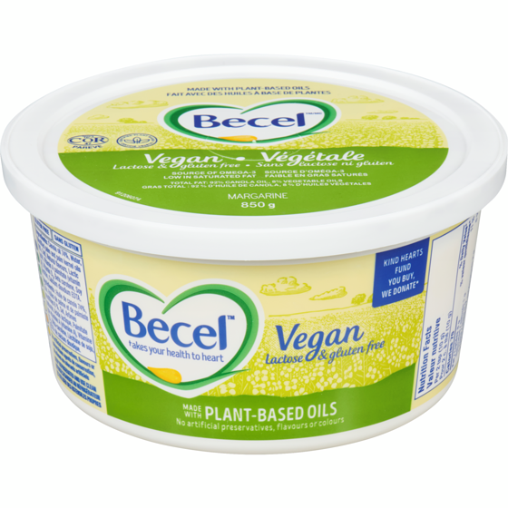 Becel Vegan Margarine 850g – arcticfresh