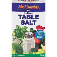 Mr. Goudas Iodized Salt 1 Kg.
