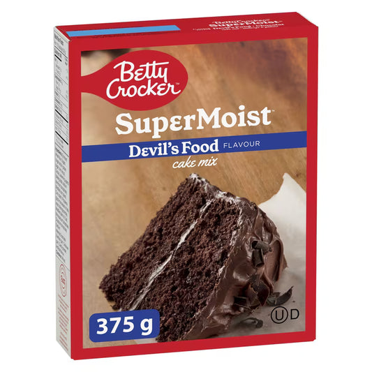 B C  Supermoist Cake Mix Devils Food 375g