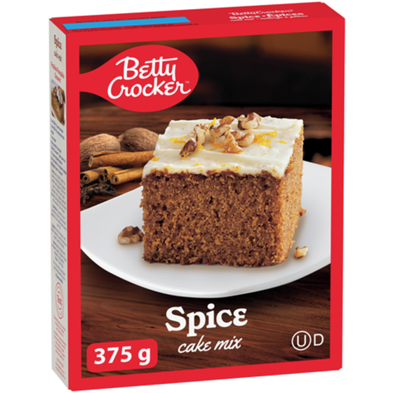 Bety Crocker Supermoist Cake Mix Spice 375 G.