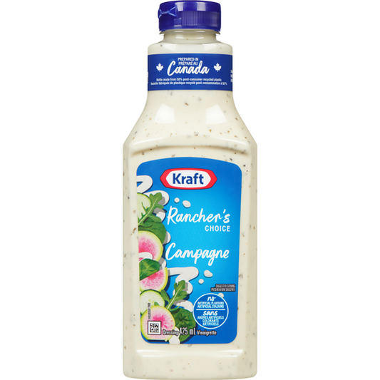 Kraft Ranchers Choice Dressing 425ml
