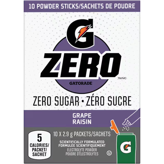 Gatorade Zero Powder Grape 30g