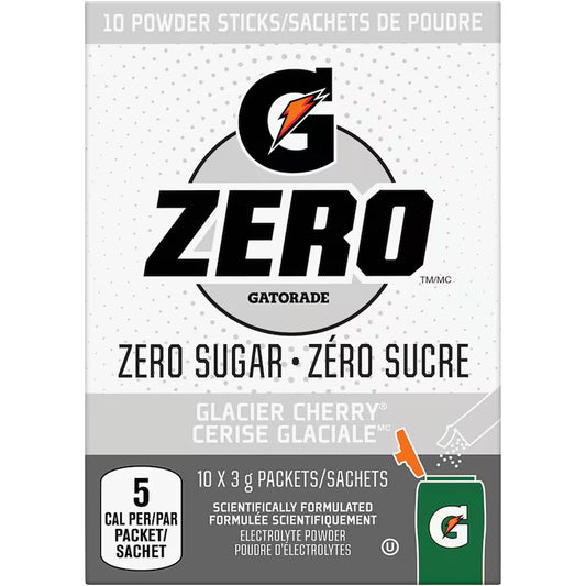 Gatorade Zero Glacier Cherry Powder Sticks 29g