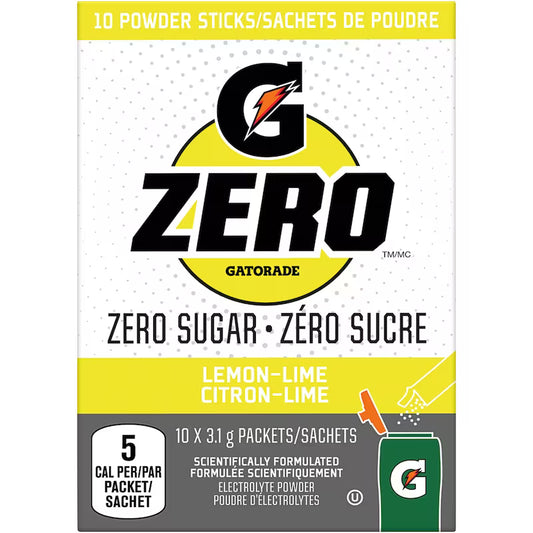 Gatorade Zero Lemon Lime Powder Sticks 29g