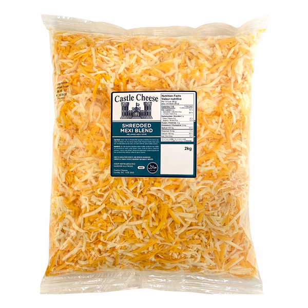 Castle Cheese Shredded Mexi Blend	2 kg