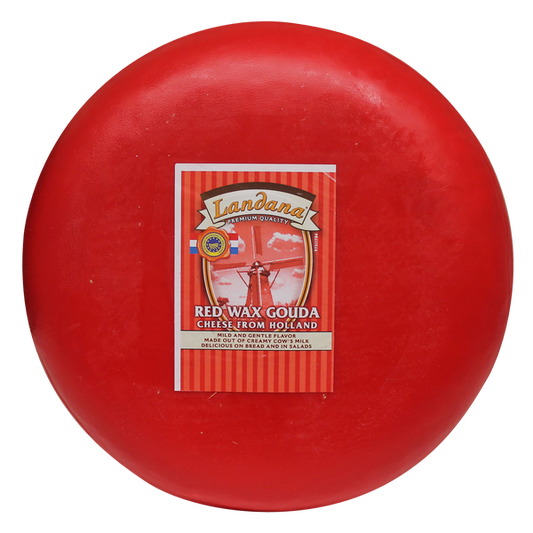 Landana Red Wax Gouda 4 kg average weight*