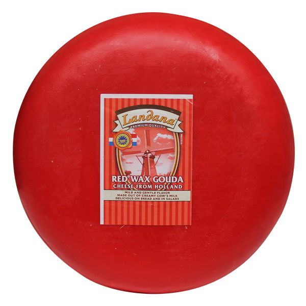 Landana Red Wax Gouda 4 kg average weight*
