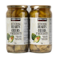 Kirkland Signature Artichoke Hearts in Oil 2 x 1 L