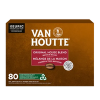 Van Houtte Original House Blend Coffee K-Cup Pods Pack of 80, 1kg