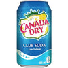 Canada Dry Club Soda Cans 12x355 ml