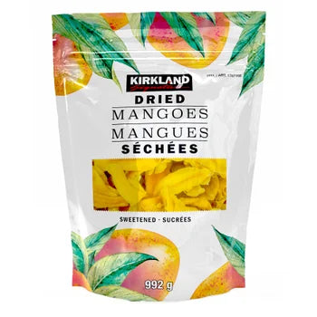 Kirkland SIgnature Sweetened Dried Mangoes 992 g