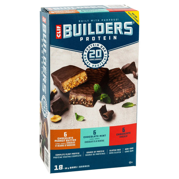 Clif Bar Builders Protein 18 x 68 g