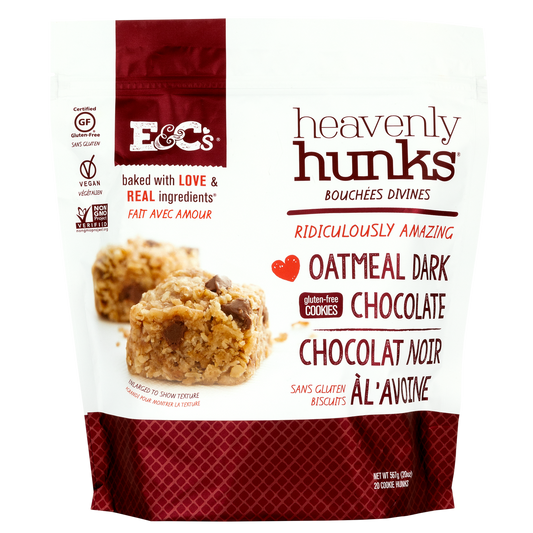 Heavenly Hunks Oatmeal Dark Chocolate Cookies 567 g
