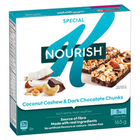 Kellogg's Special K Nourish Bar with Quinoa, Coconut Cashew & Dark Chocolate Chunks 165g