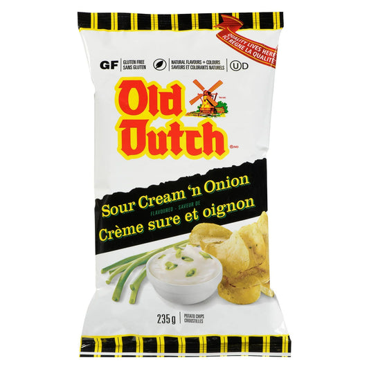 Old Dutch Sour Cream Onion 235 G
