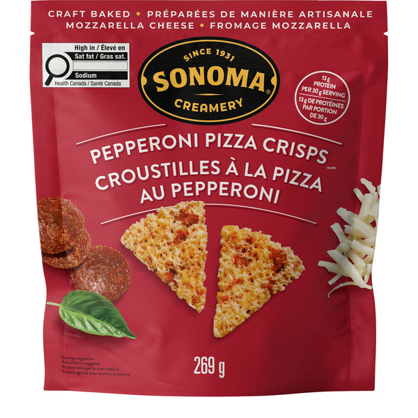 Sonoma Creamery Pepperoni Pizza Crisp 269 g
