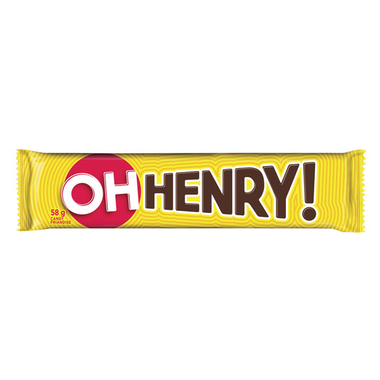 Oh Henry! Chocolate Bars 24 x 58 g