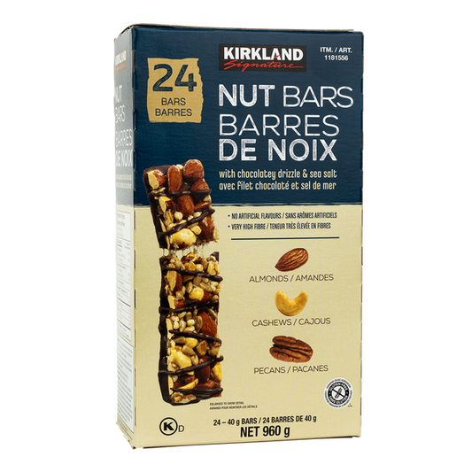 Kirkland Signature Nut Bars 24 x 40 g