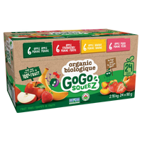 GoGo squeeZ Organic Fruit Sauce	24 x 90 g