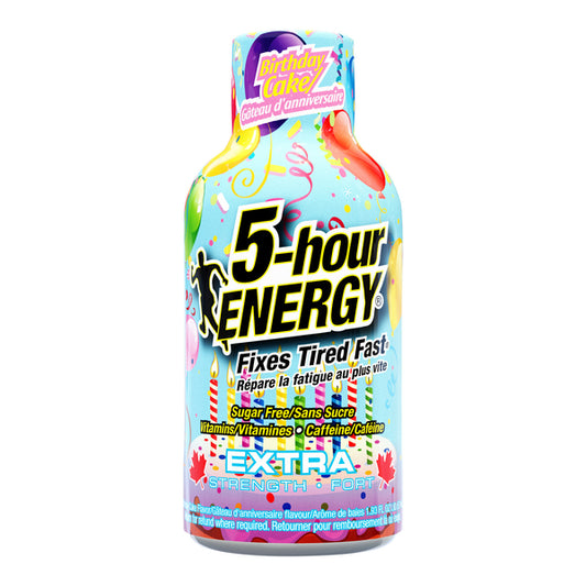 5 Hour Energy Birthday Cake 12 x 57 ml