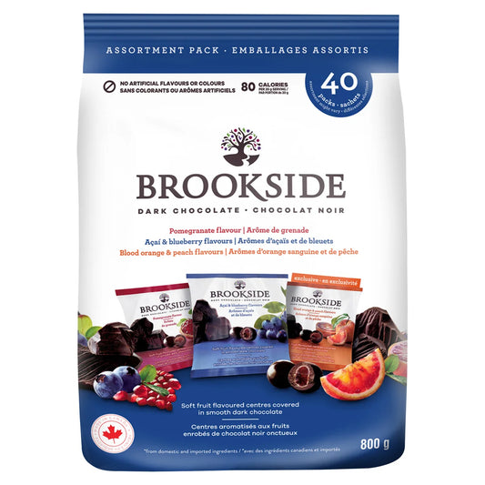Brookside Dark Chocolate Variety Pack 40 x 20 g