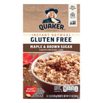 Quaker Instant Oatmeal Maple Brown Sugar 8Pack 344g