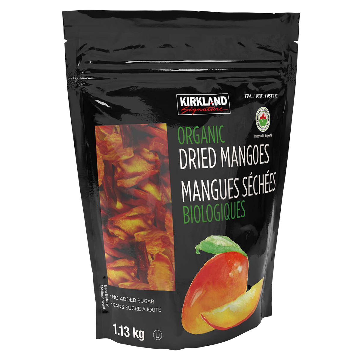 Kirkland Signature Organic Dried Mangoes 1.13 kg