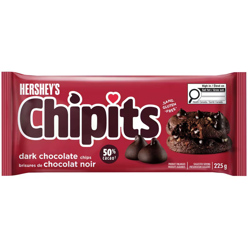 HERSHEY'S Chipits Dark Chocolate Chips 225g – arcticfresh
