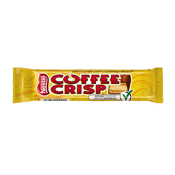 Coffee Crisp Original Chocolate Wafer Bars 48 x 50 g