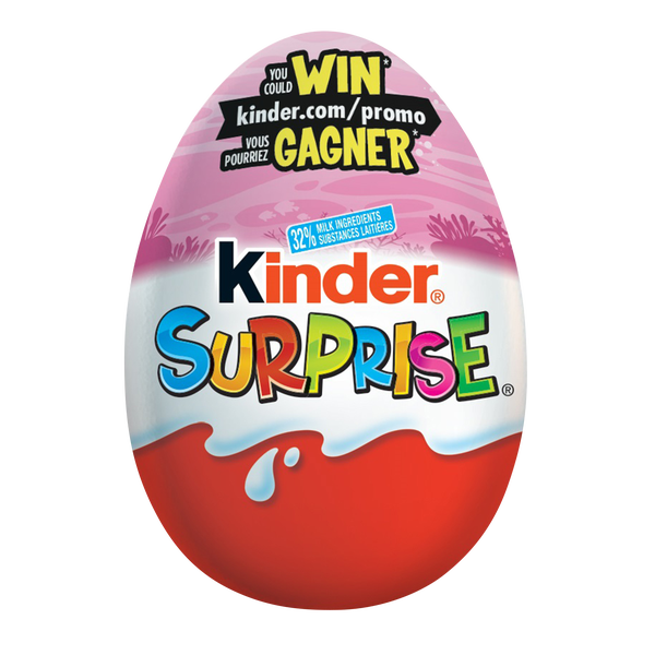 Kinder Surprise Pink Chocolate Eggs	24 x 20 g