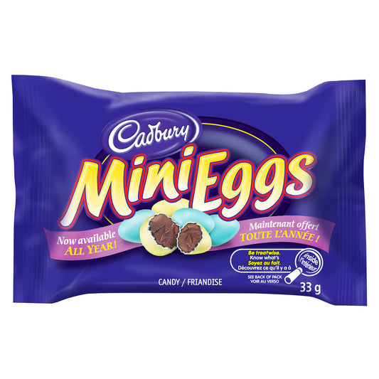 Cadbury Mini Eggs Chocolate Candy 24 x 33 g