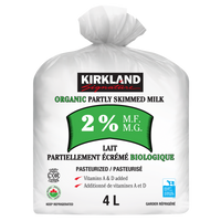Kirkland Signature Organic Fine-filtered 2% Milk 4L