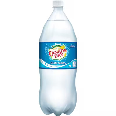 Canada Dry Club Soda Bottle 2L