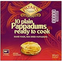Patak Pappadums 10pk 100g