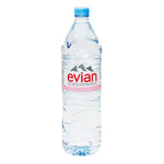Evian Natural Spring Water 12 x 1.5 L