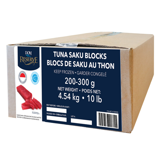 Dom International Tuna Saku Blocks 4.54 kg