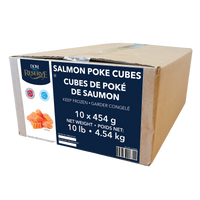 Dom International Frozen Salmon Poke Cubes	4.54 kg
