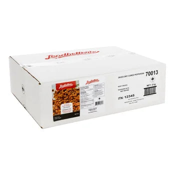 Leadbetters Diced Dry Cured Pepperoni 5 kg