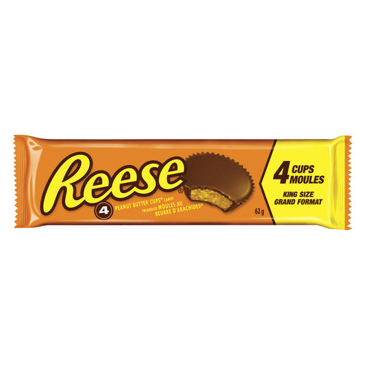 Reese King Size Peanut Butter Cups 24 x 62 g