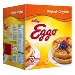 "Kellogg’s Eggo Frozen Waffles Pack of 72", 2.52 kg