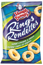 Old Dutch Humpty Dumpty Sour Cream & Onion Rings, 265 g