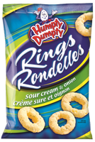 Old Dutch Humpty Dumpty Sour Cream & Onion Rings, 265 g