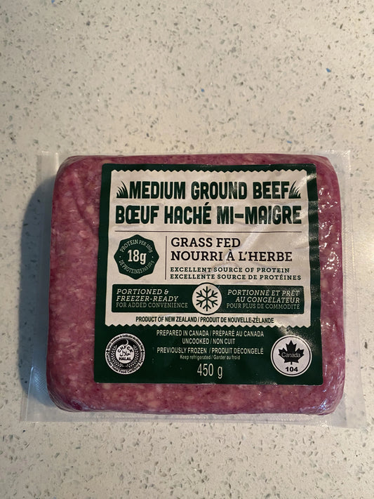 Grass-Fed Medium Ground Beef 450g