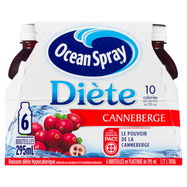 Ocean Spray Diet Cranberry Juice Drink 6×295 ml
