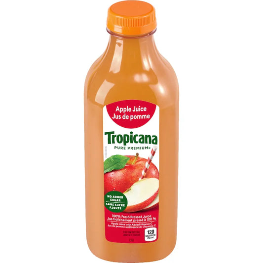 Tropicana 100% Fresh Pressed Apple Juice 1.36L