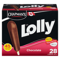 Chapmans Superlollies Chocolate 28pk 28x50ml